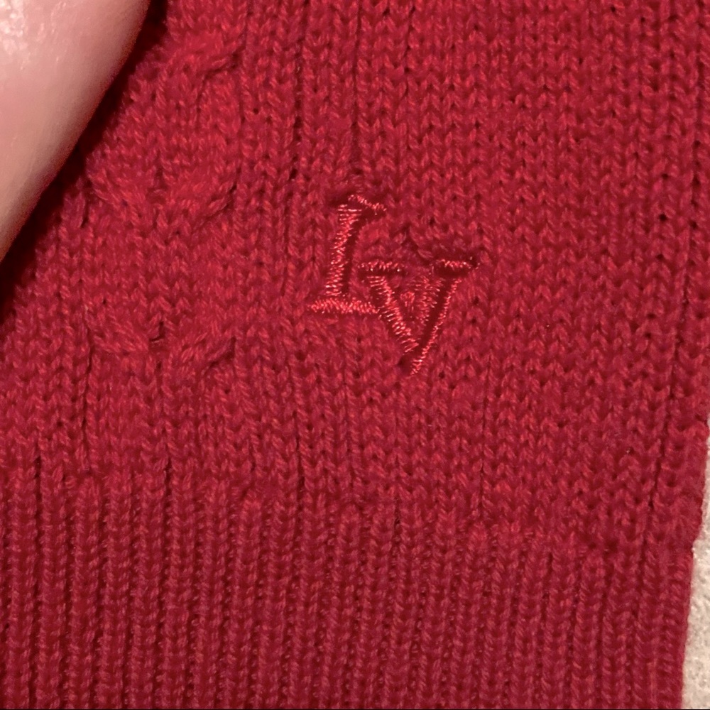 👛 Preppy St. Louis Cardinals sweater vest, women’s M, red - Picture 5 of 9